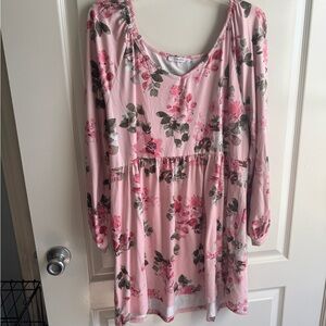 Floral Long Sleeve Top